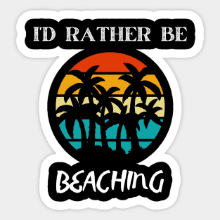 Life's A Beach Sticker